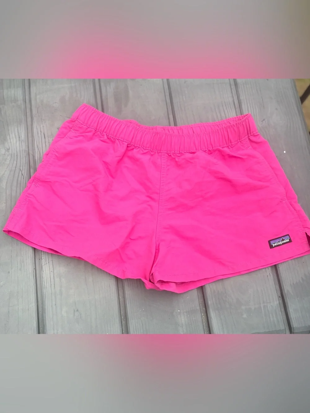 Patagonia Women’s Pink Shorts - Picture 2 of 7